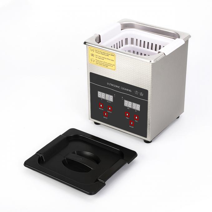 60W Ultrasonic Cleaning Machine Sterilizing 2L ultrasonic bath cleaner 1