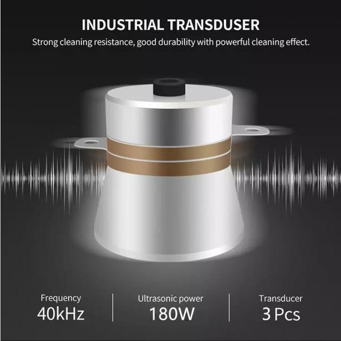 Industrial Ultrasonic Digital Cleaner For Hardware Tools 4.5 Liters 6