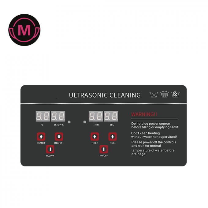 Industrial Ultrasonic Digital Cleaner For Hardware Tools 4.5 Liters 9