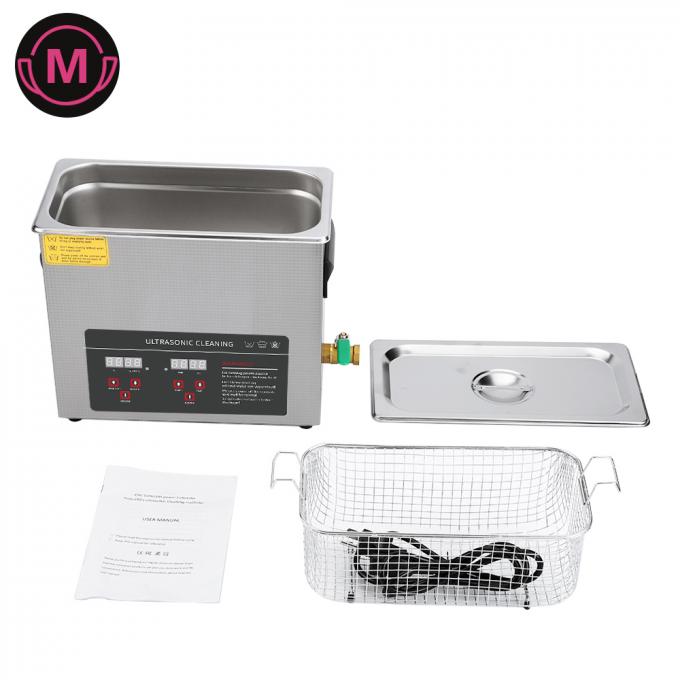 Heated Customized Digital Ultrasonic Cleaner Stainless Steel Commercial For Lab 0