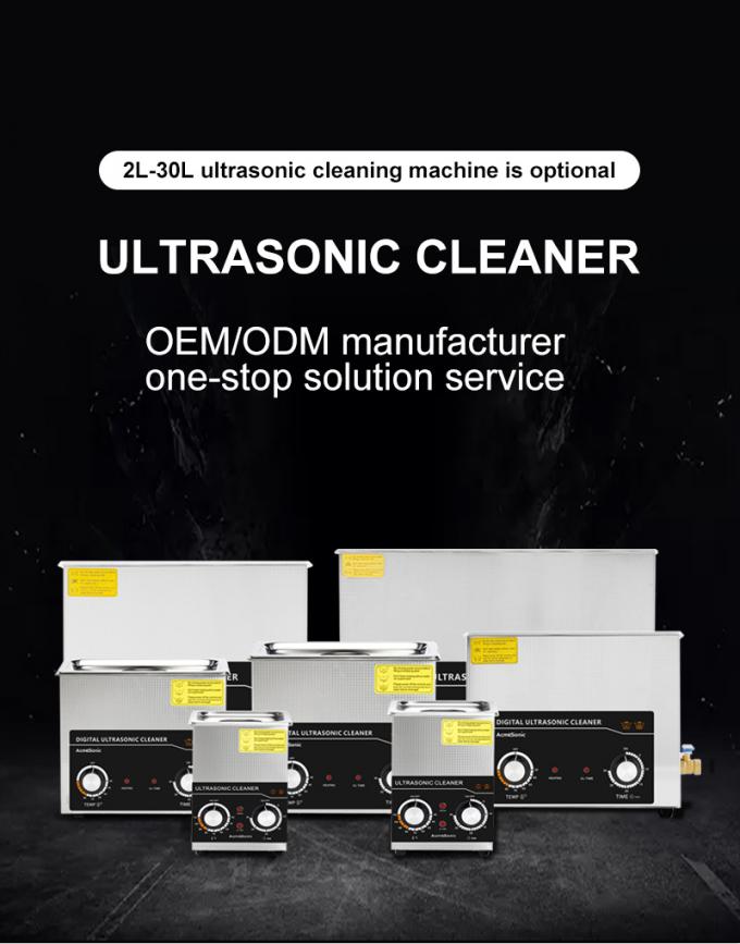 100W Mechanical Ultrasonic Cleaner 0