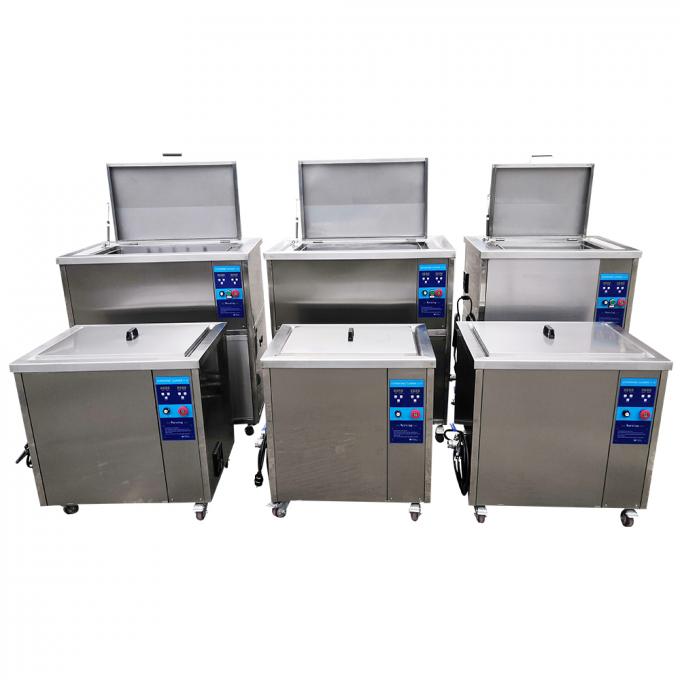 Auto Parts Industrial Ultrasonic Cleaner 28khz Customized Power 3600W 17
